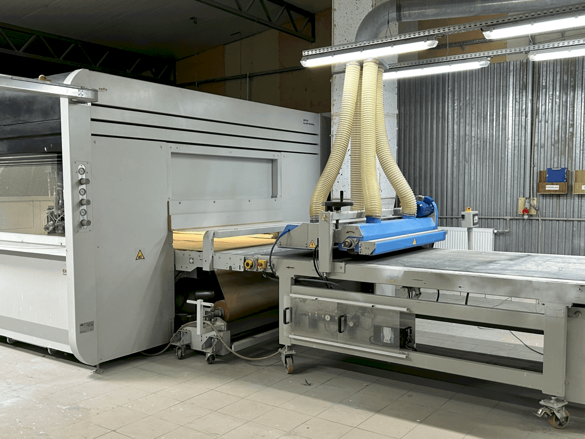 Makine CEFLA MITO K - Önden görünüm