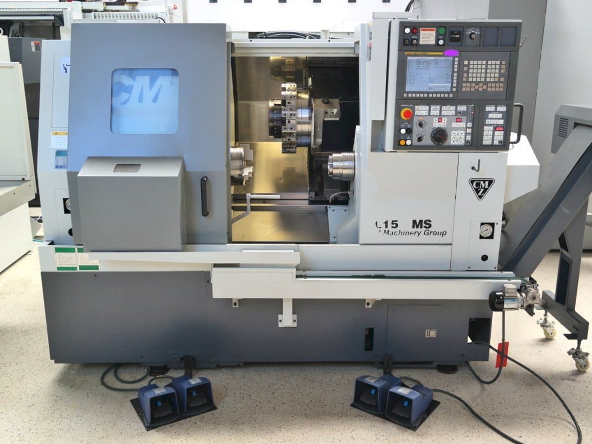 Makine CMZ TL 15 SMC - Önden görünüm