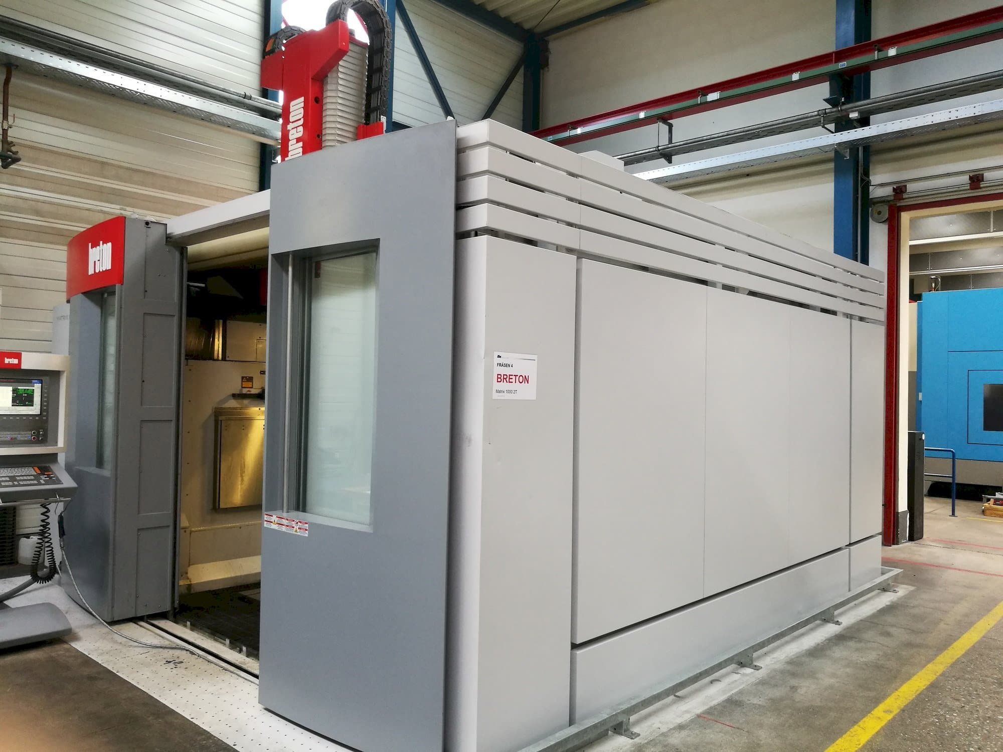 Makine Breton Matrix 1000 2T DY - Önden görünüm