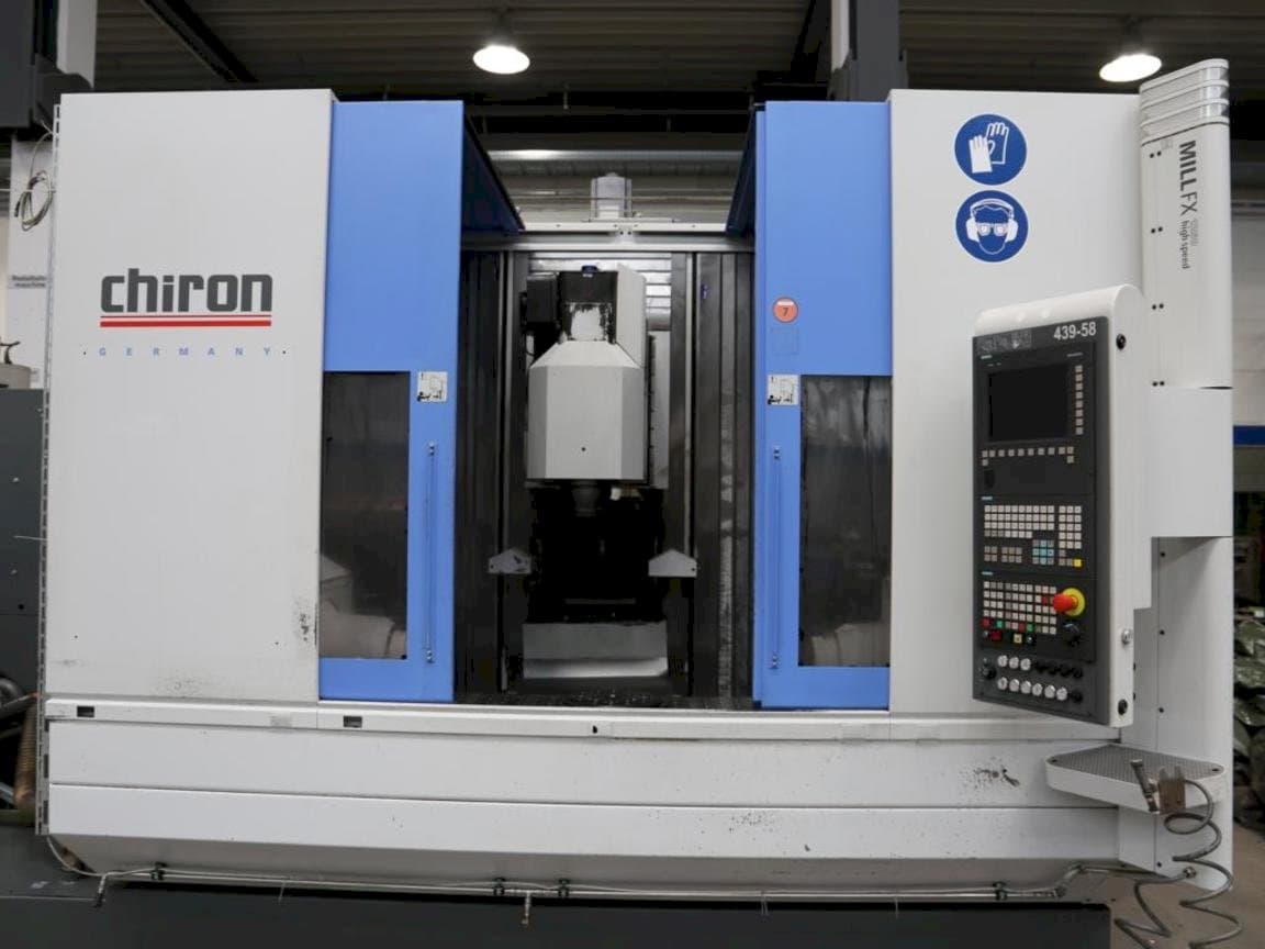 Makine CHIRON Mill 1250 - Önden görünüm