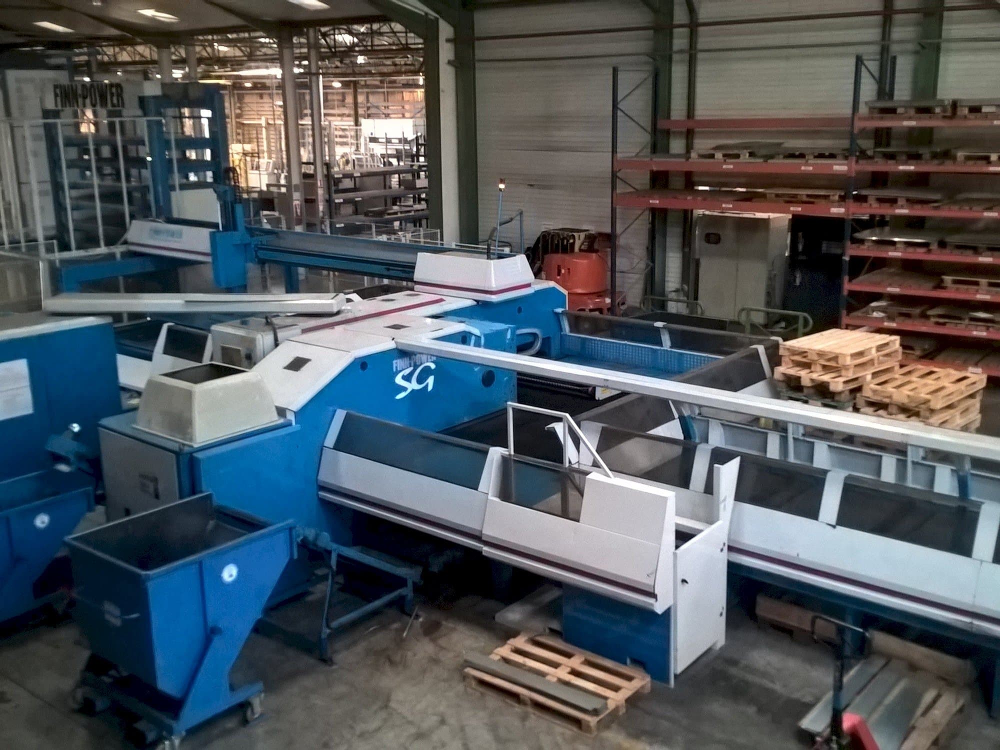 Makine Finn-Power SG6 - Önden görünüm