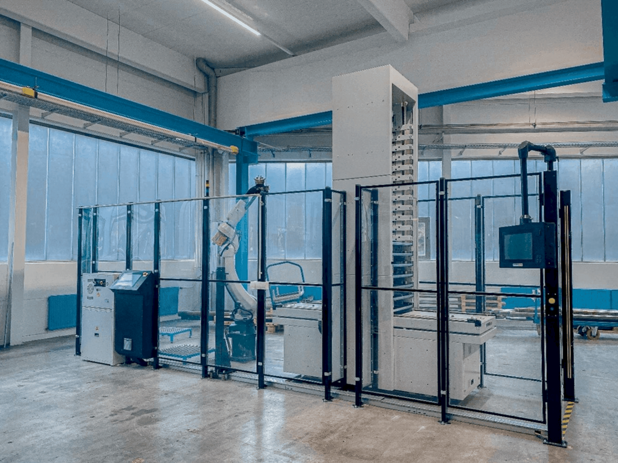 Makine  FANUC ARC Mate 120iD/35, M-20iD/35 - Önden görünüm