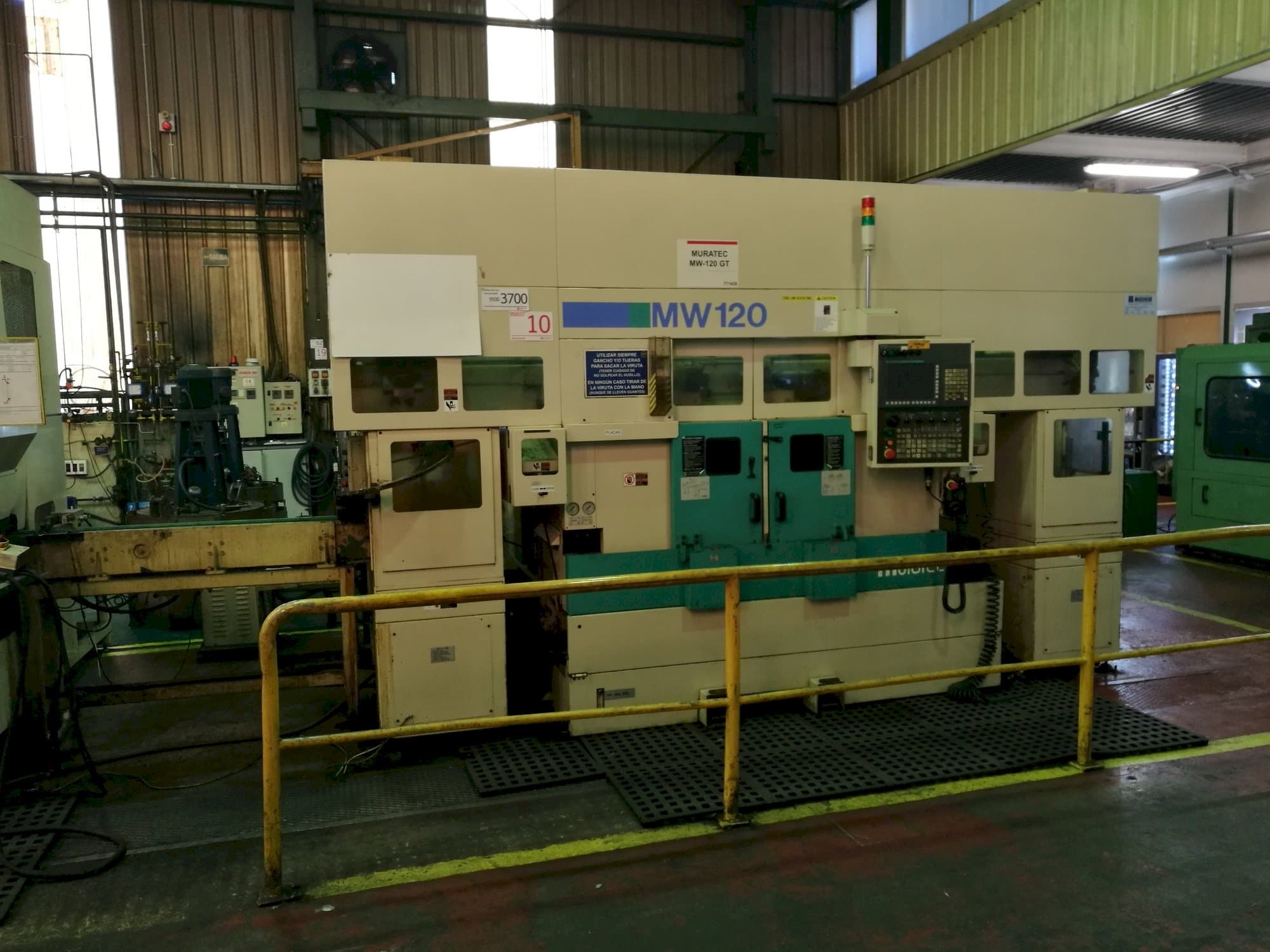 Makine Muratec MW120 - Önden görünüm