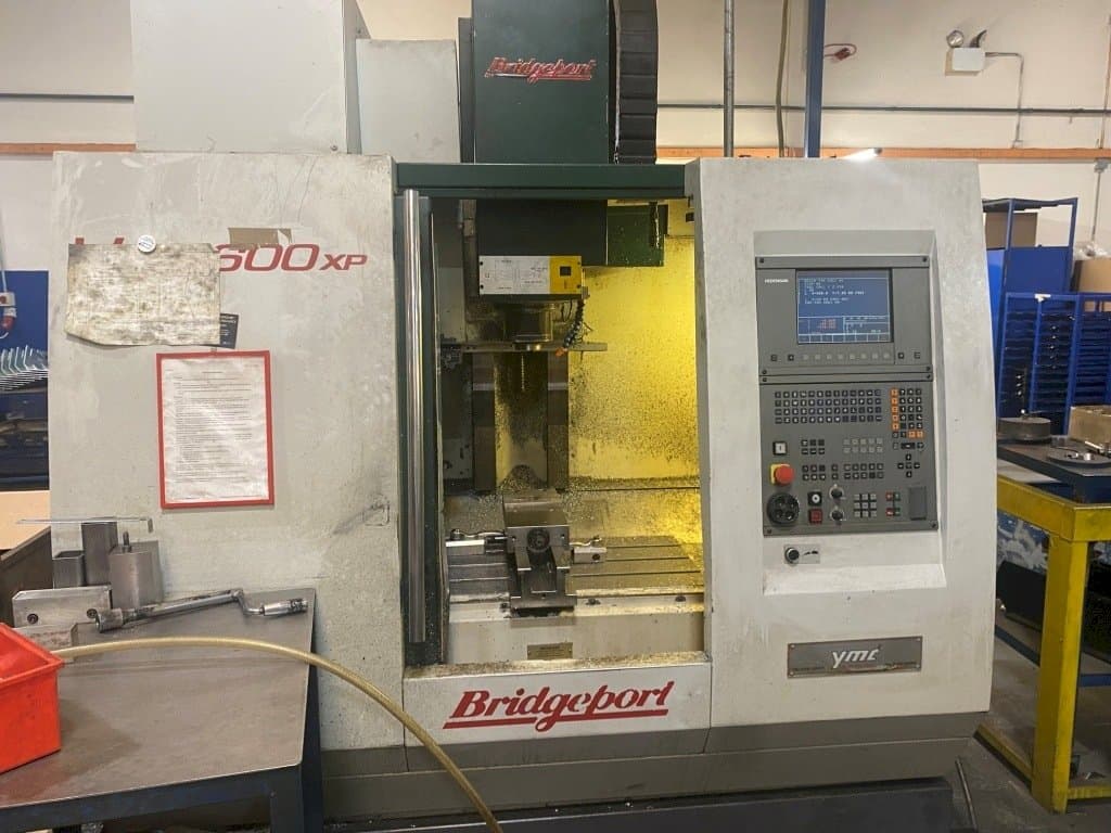 Makine Bridgeport VMC 600XP - Önden görünüm