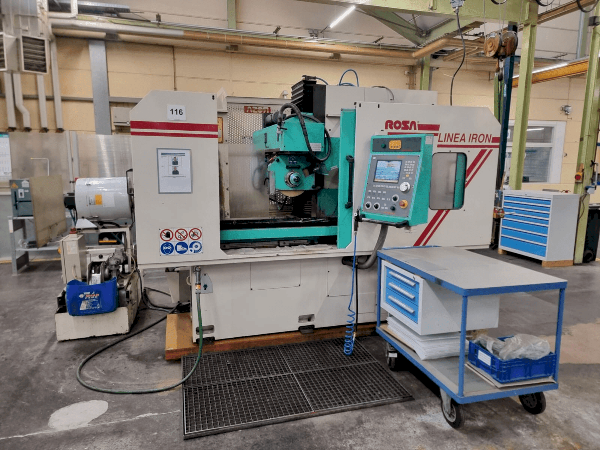 Makine ROSA ERMANDO IRON 08.6 - Önden görünüm