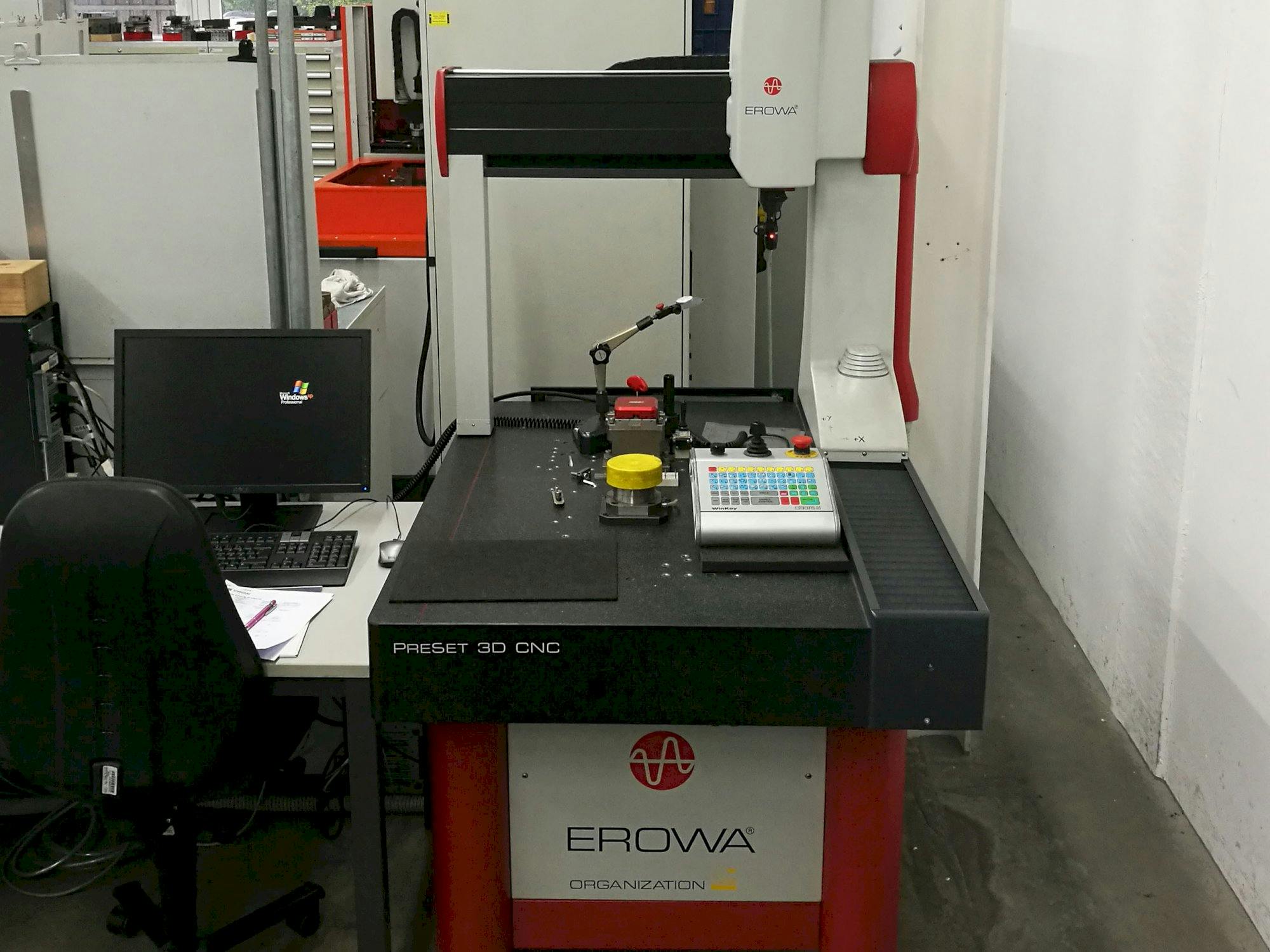 Makine  EROWA - Önden görünüm PreSet 3D CNC