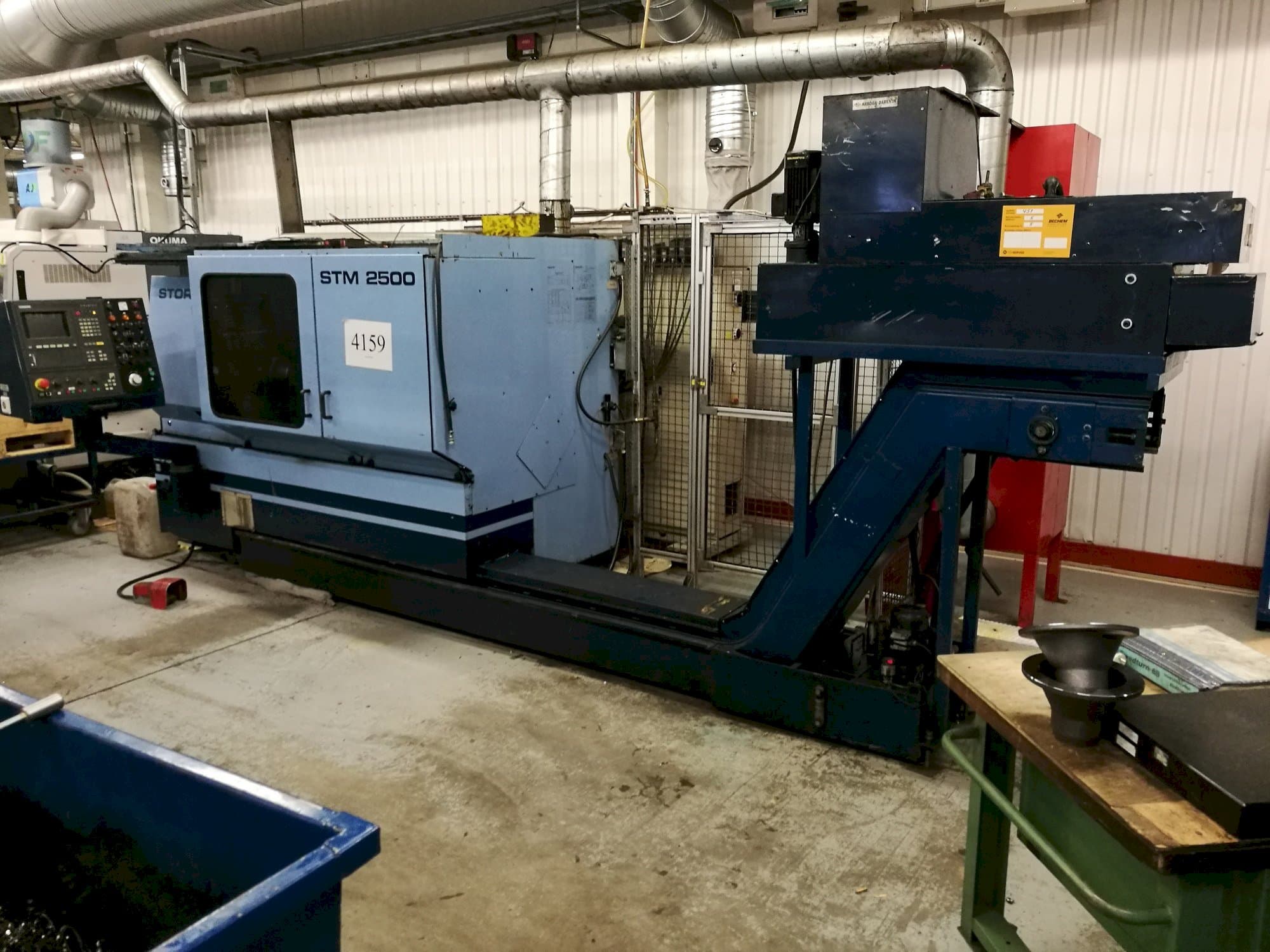 Makine STOREBRO STM 2500 - Önden görünüm