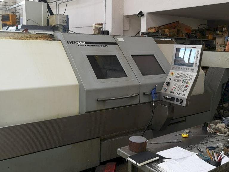 Makine Gildemeister NEF 600 - Önden görünüm