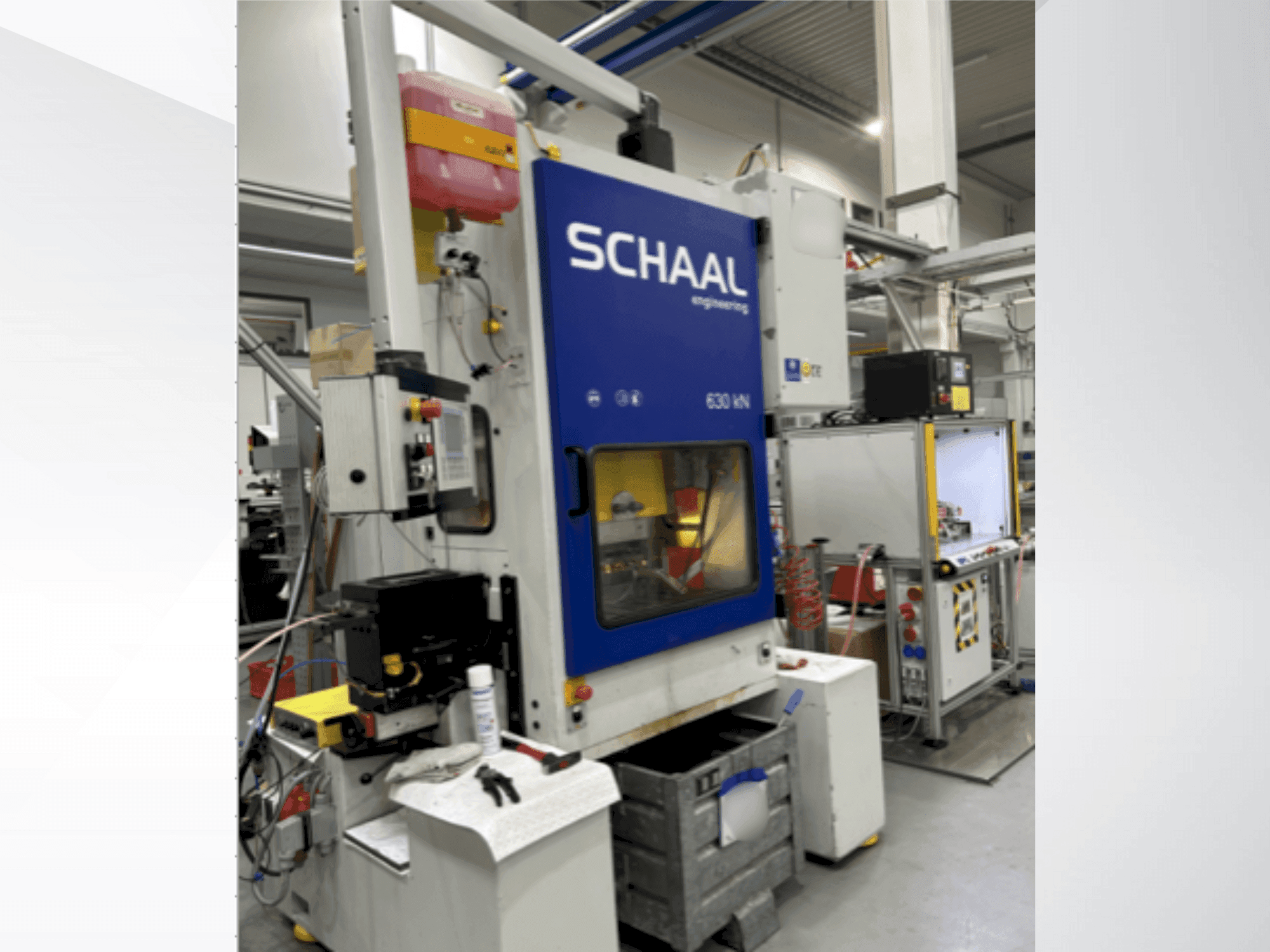 Makine  SCHAAL SEP63N - Önden görünüm