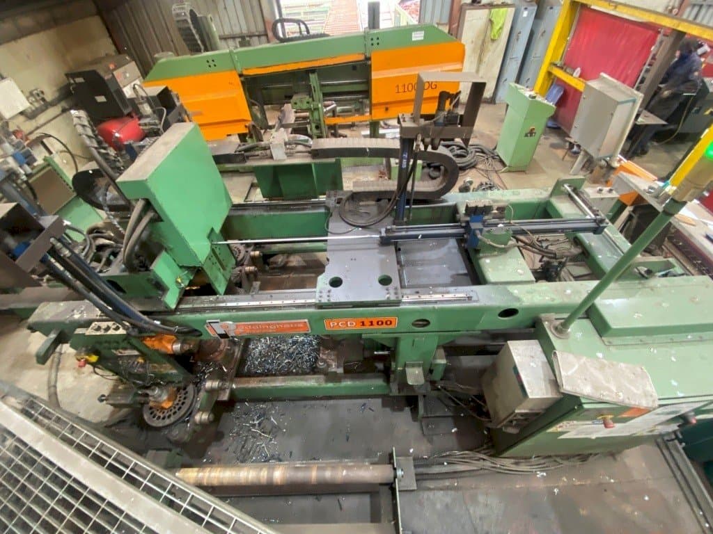 Makine Peddinghaus PCD 1100 - Önden görünüm