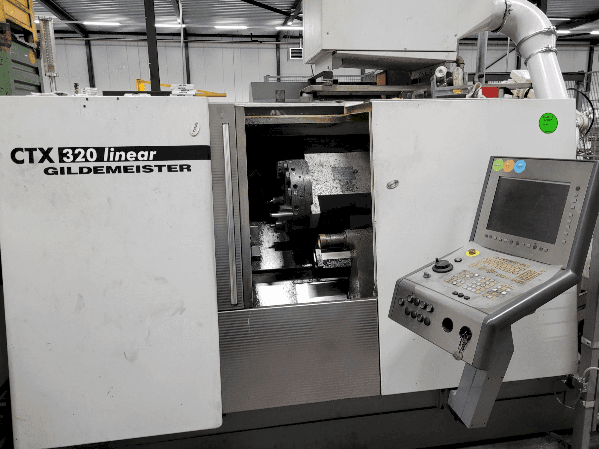 Makine DMG Gildemeister CTX 320 linear - Önden görünüm