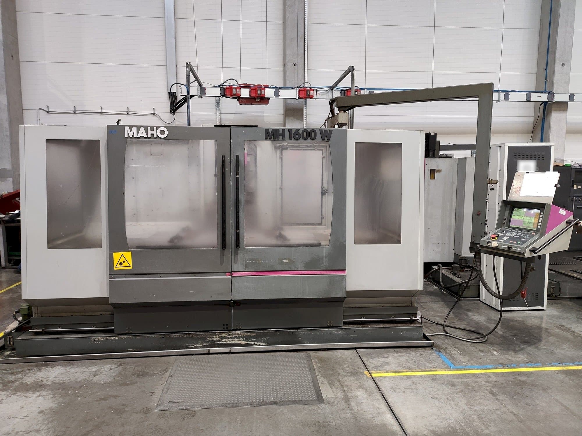 Makine Maho MH 1600 W - Önden görünüm