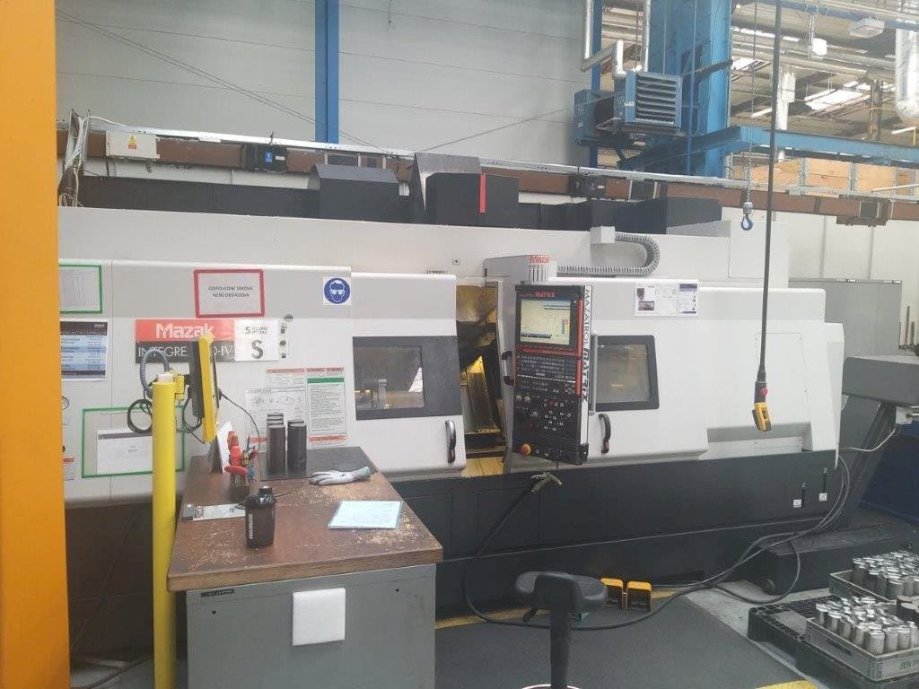 Makine Mazak Integrex 400-IV S - Önden görünüm
