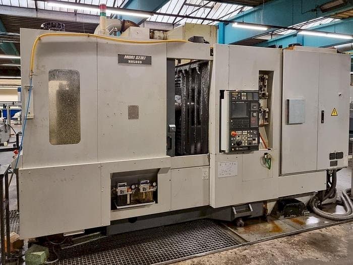 Makine MORI SEIKI NH-5000 - Önden görünüm