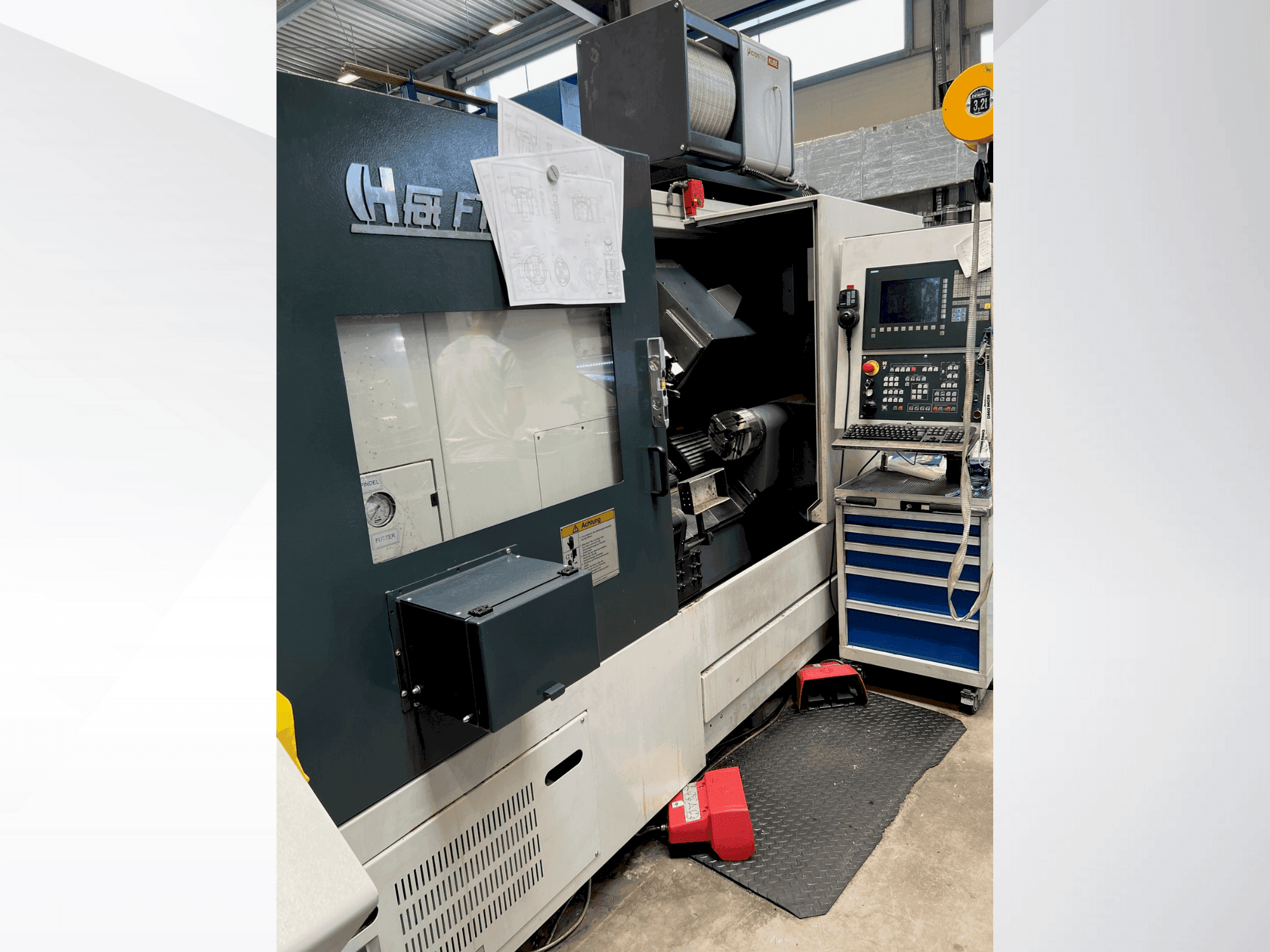 Makine  FAT FTM 165 - Önden görünüm