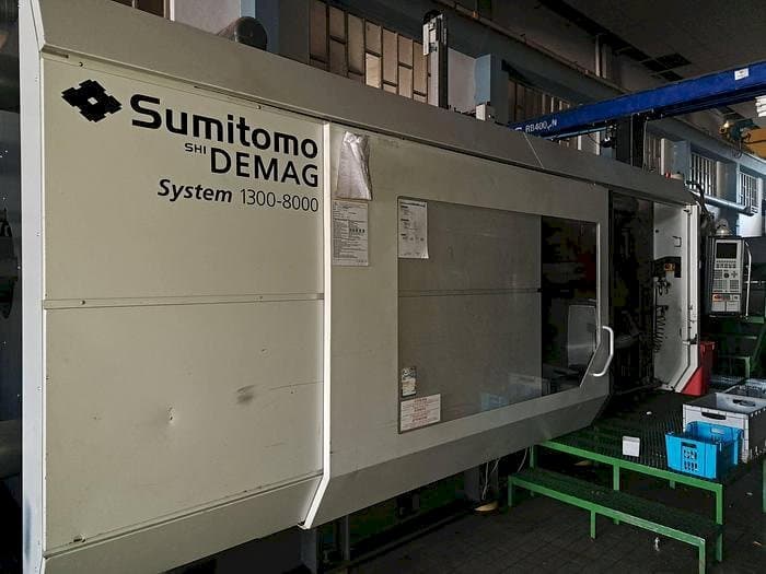 Makine  Sumitomo Demag 1300-8000 - Önden görünüm