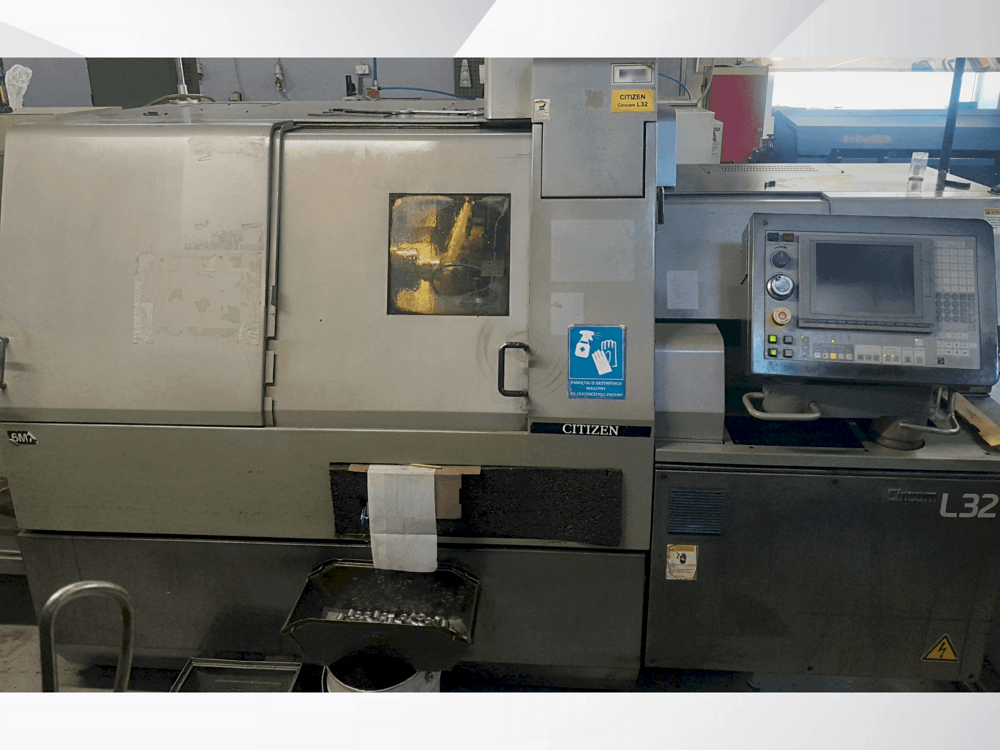 Makine  Citizen L32 VII - Önden görünüm