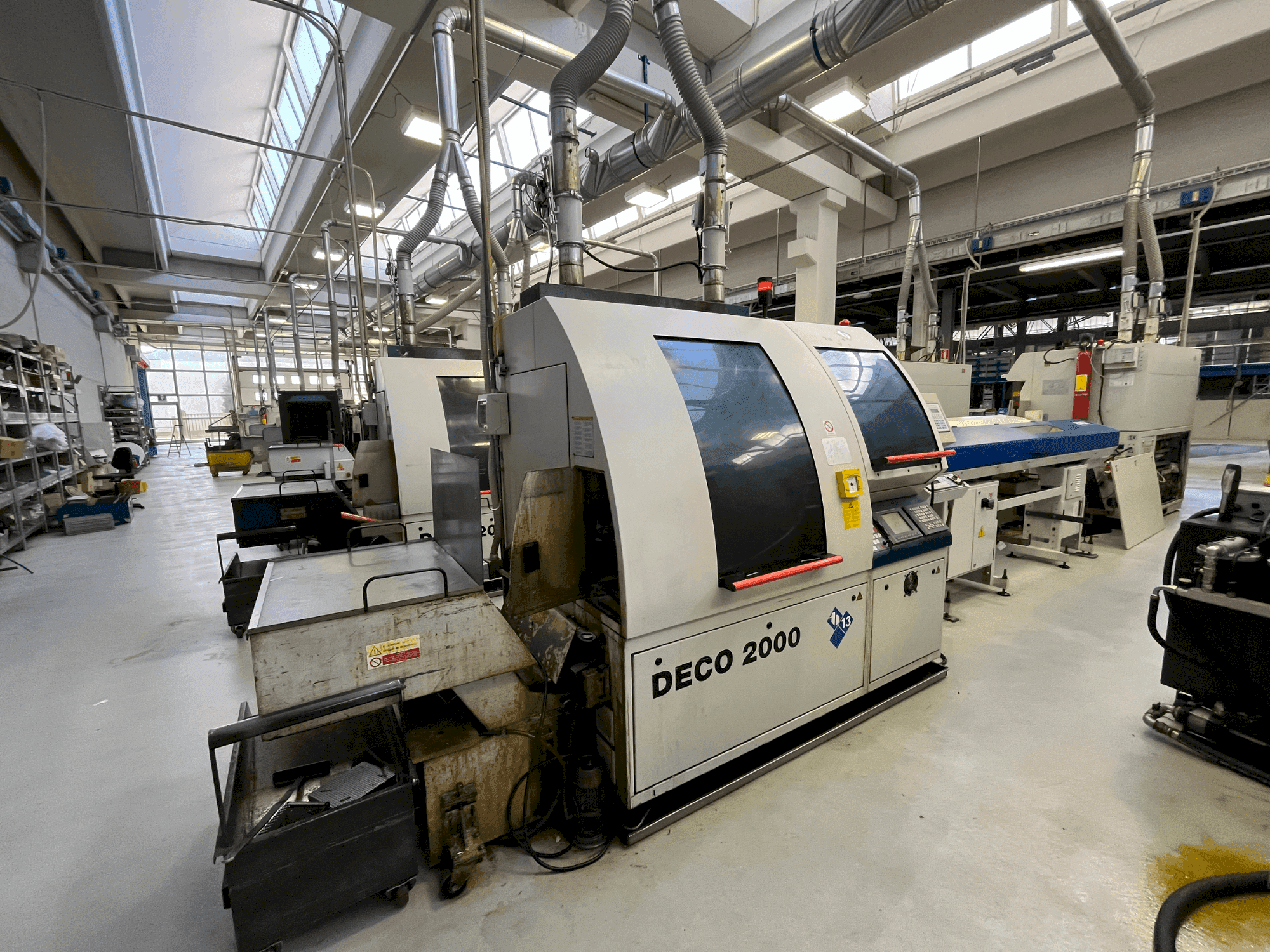 Makine TORNOS DECO 2000/13 - Önden görünüm