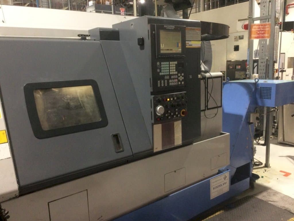 Makine Mazak Super Quick Turn 200M - Sol taraftaki görüntü