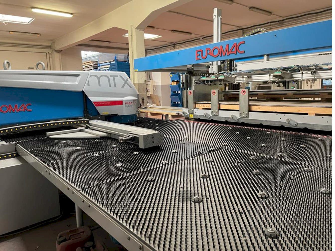 Makine Euromac MTX Flex 12 Hybrid - Önden görünüm