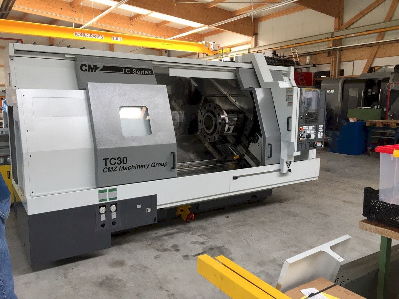Makine CMZ TC30 - Önden görünüm