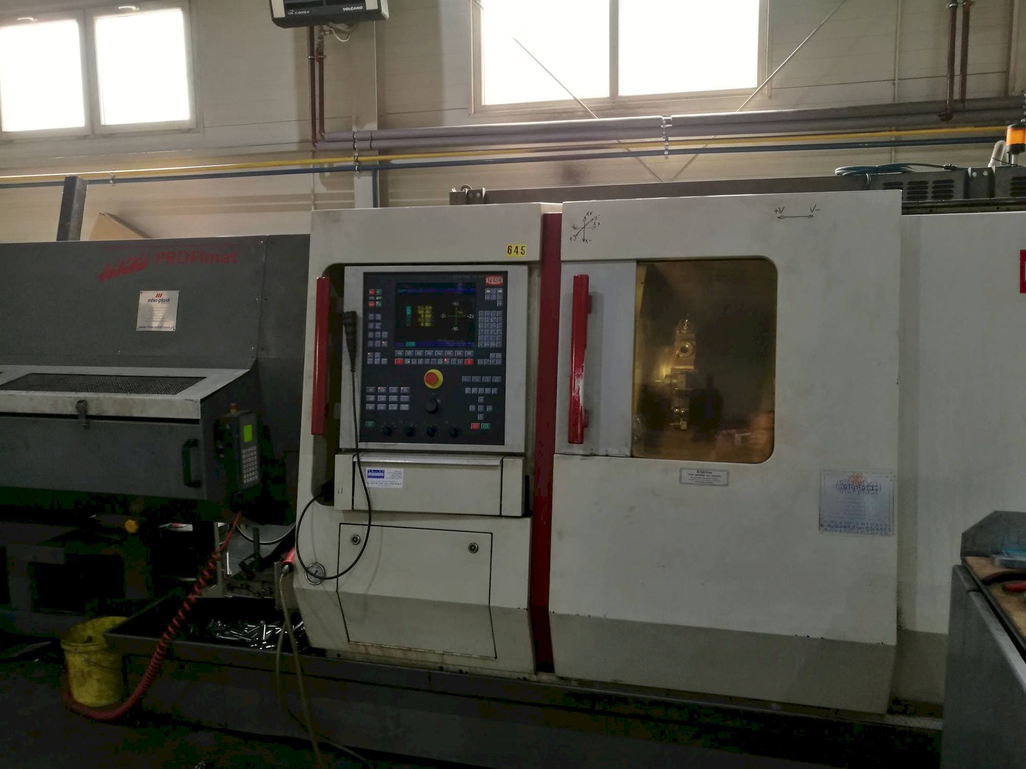 Makine TRAUB TNC 42/65 - Önden görünüm