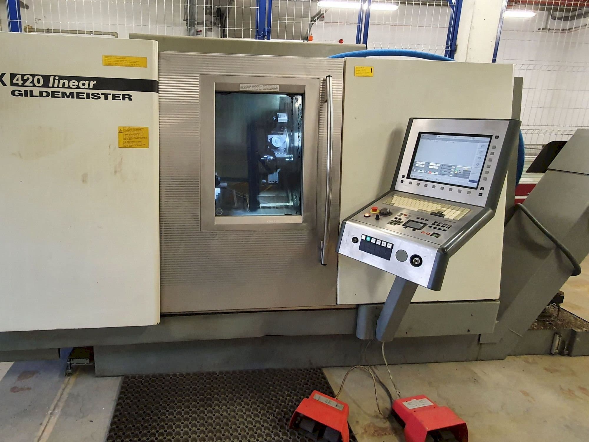 Makine  Gildemeister CTX 420 linear - Önden görünüm
