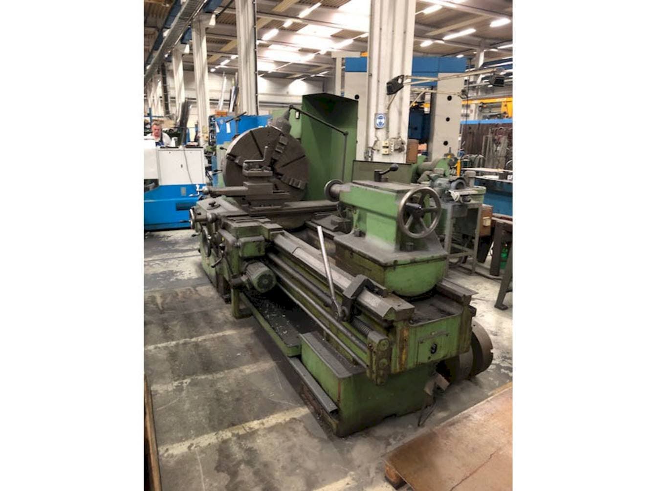 Makine DLZ 800 - Önden görünüm