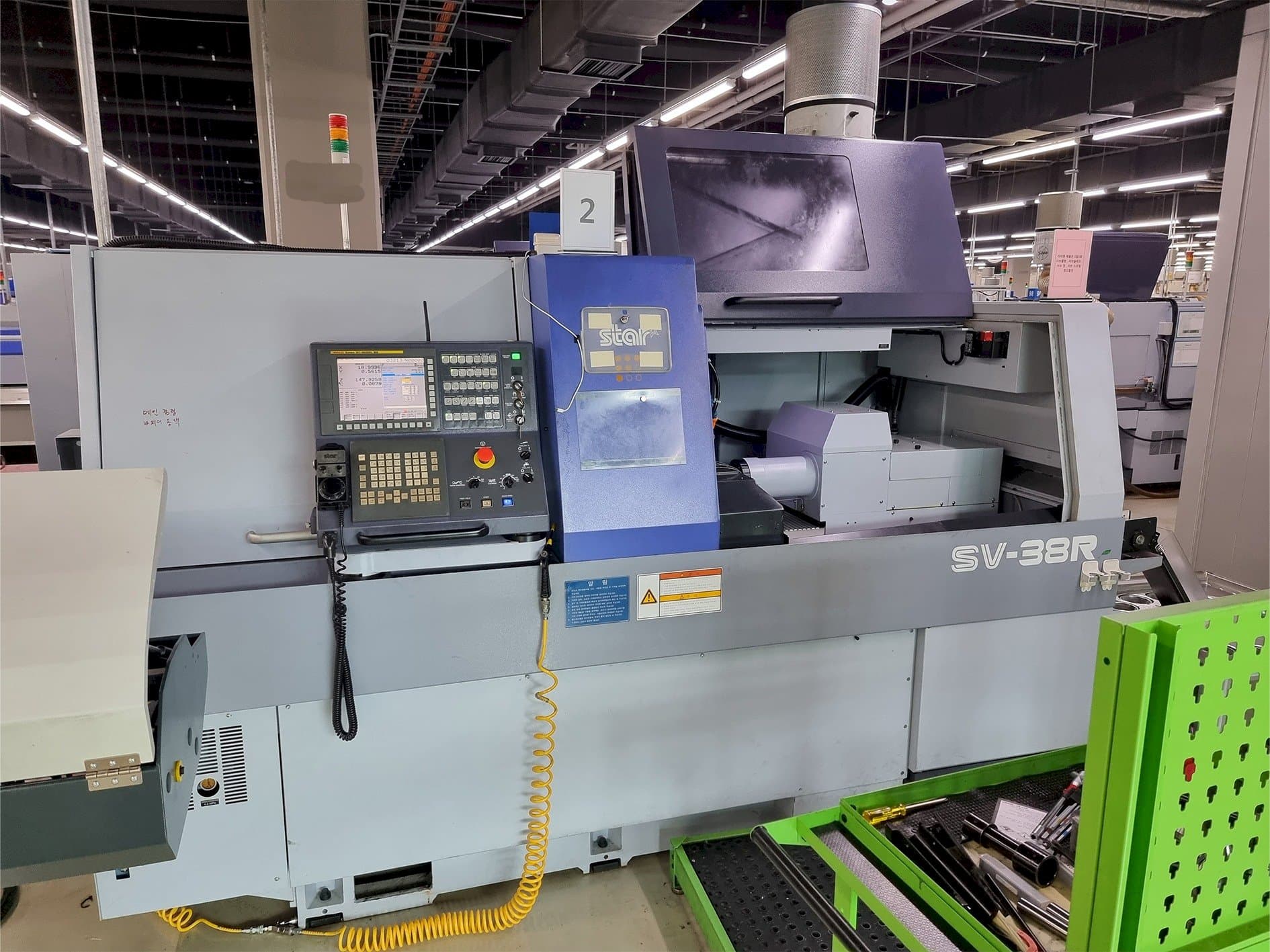 Makine Star SV-38R - Önden görünüm