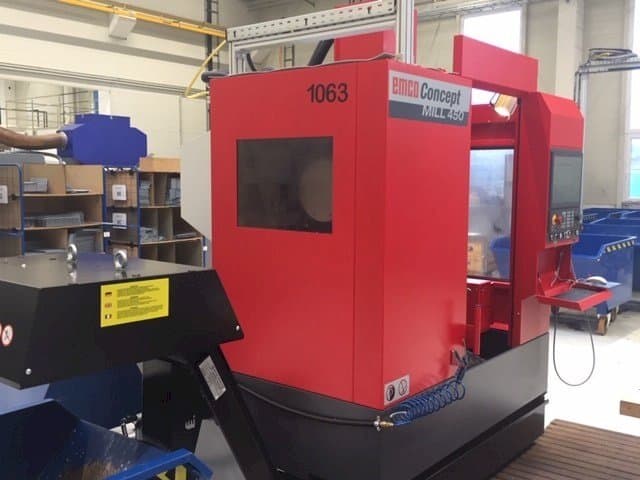Makine EMCO Concept Mill 450 - Önden görünüm