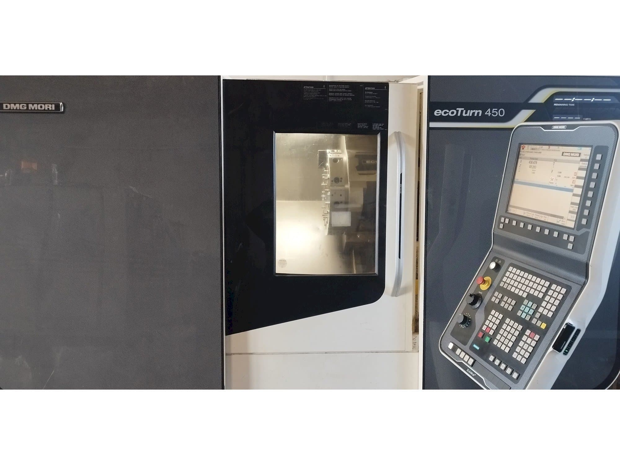 Makine DMG MORI EcoTurn 450 - Önden görünüm