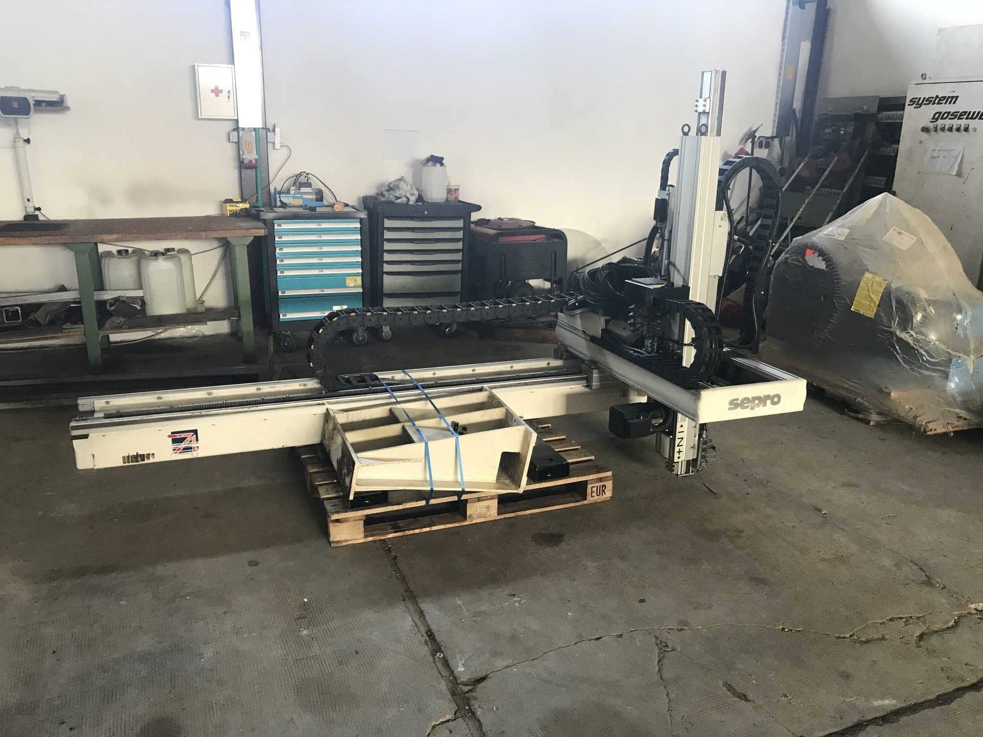 Makine Sepro 3021 BZ - Önden görünüm