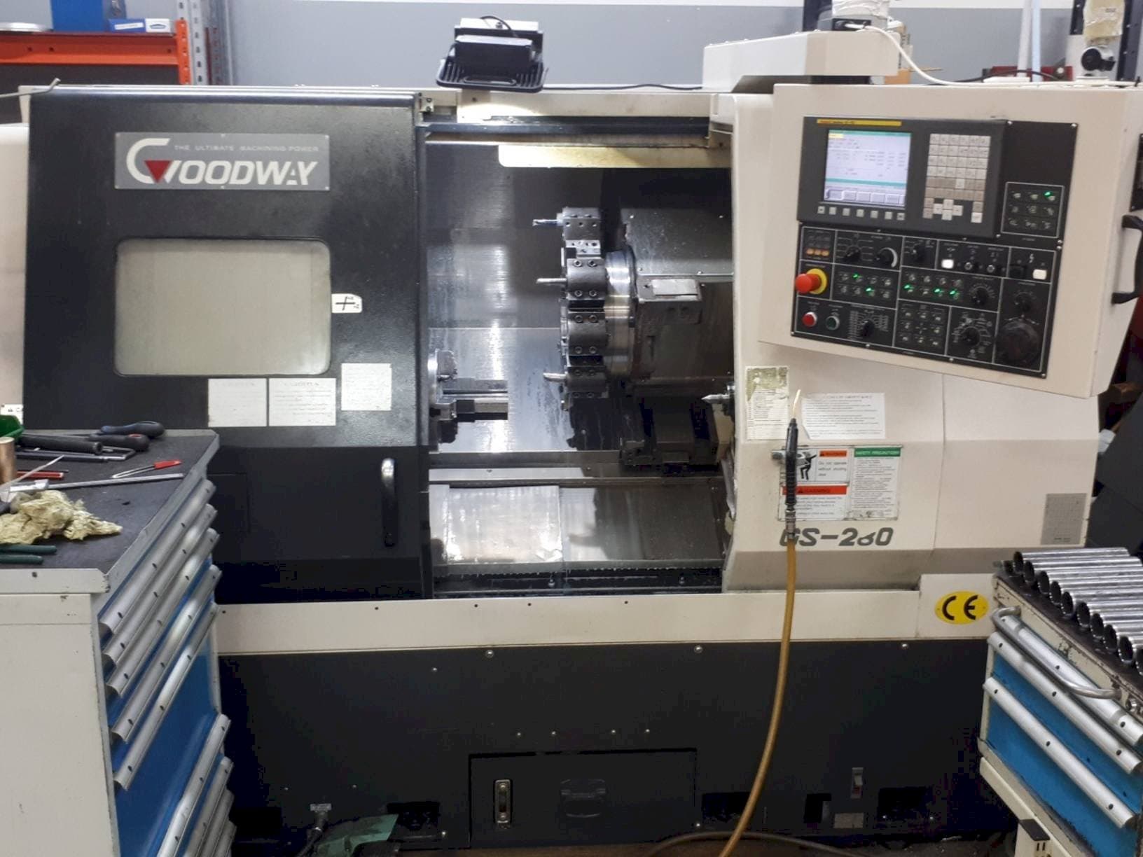 Makine Goodway GS-280 - Önden görünüm