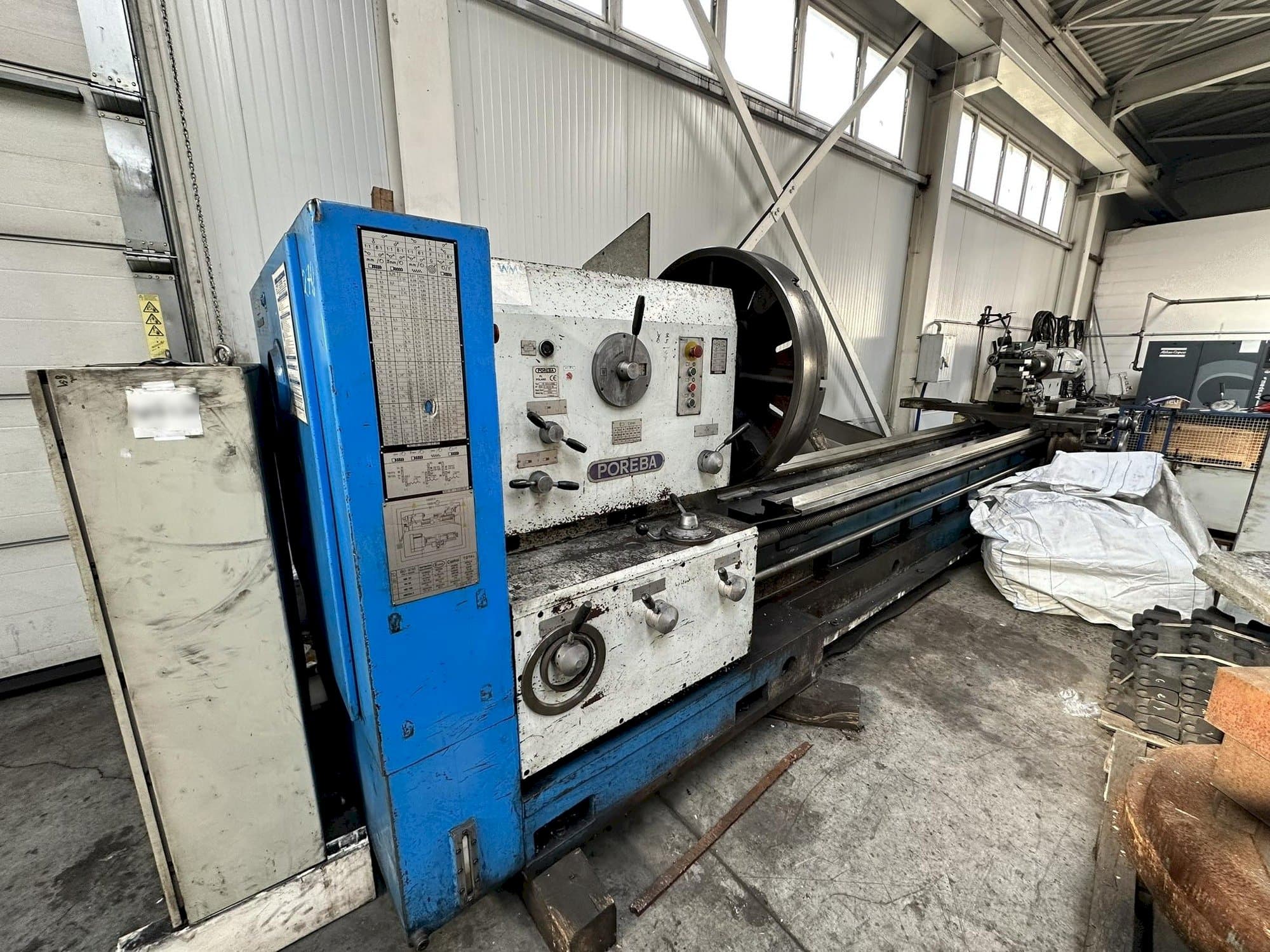 Makine Poreba TR 115 B3 x 5000 - Önden görünüm