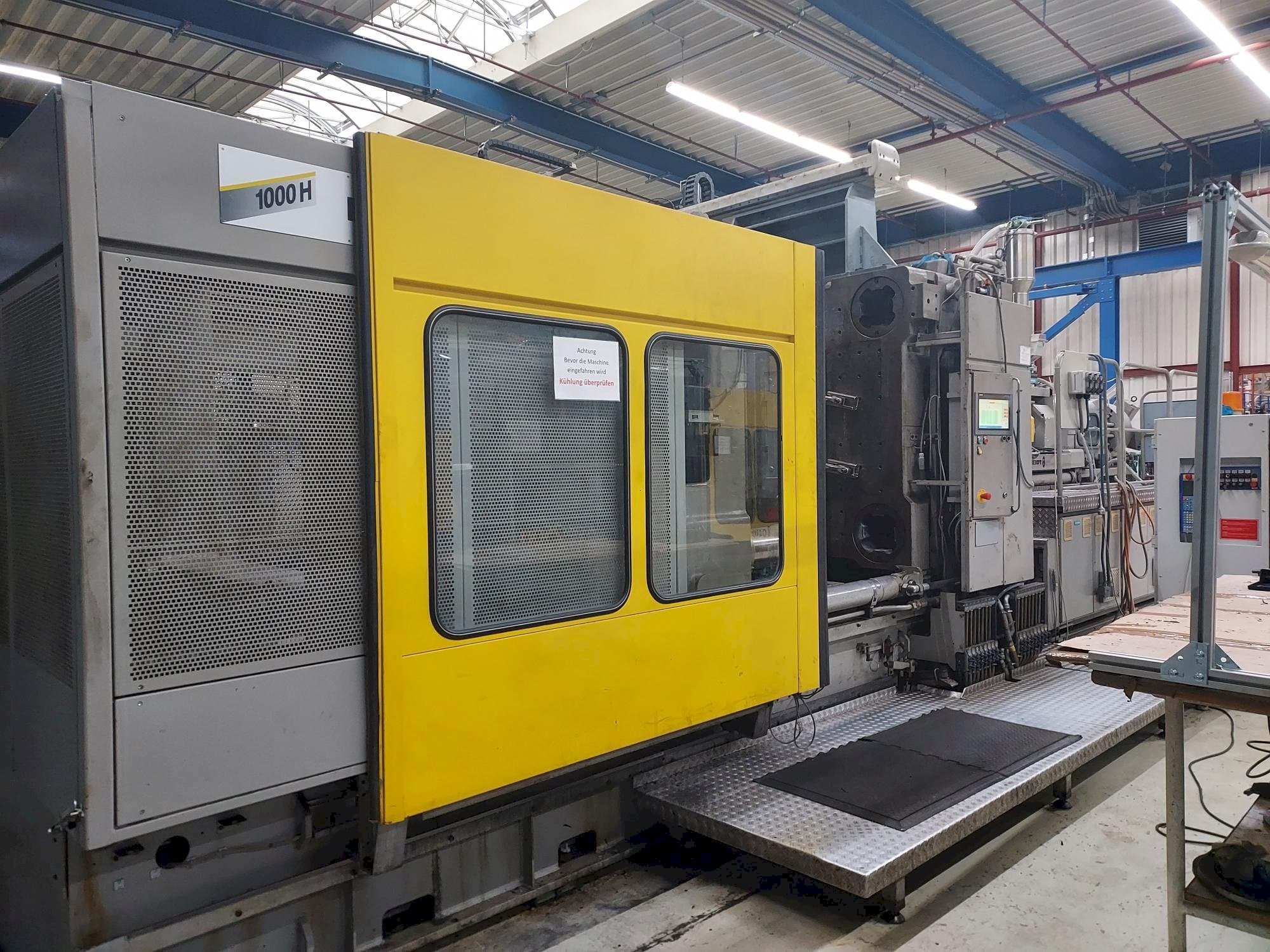 Makine Hemscheidt 1000 - Önden görünüm