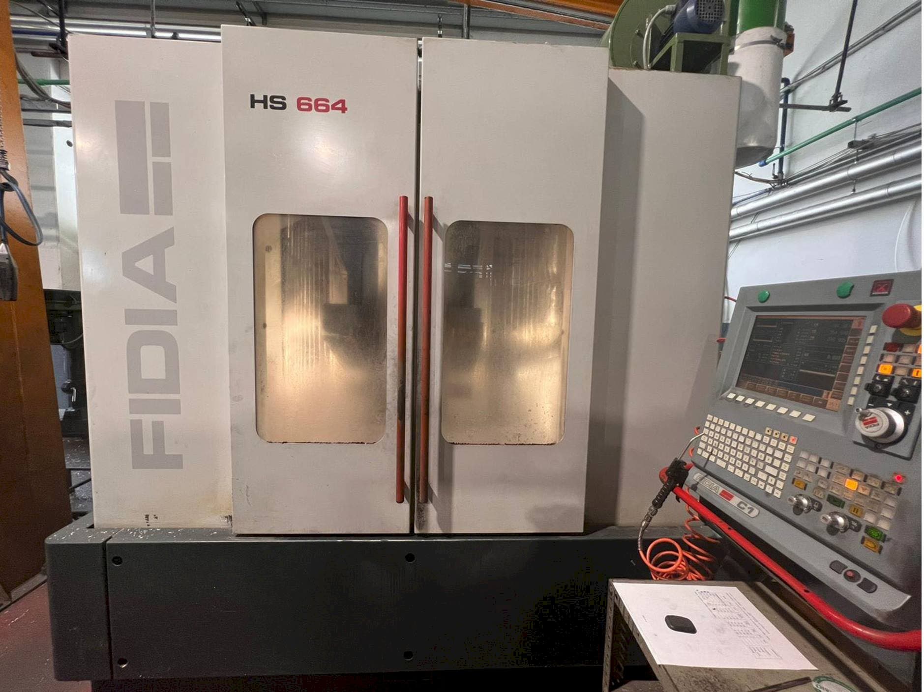 Makine Fidia HS 664 - Önden görünüm