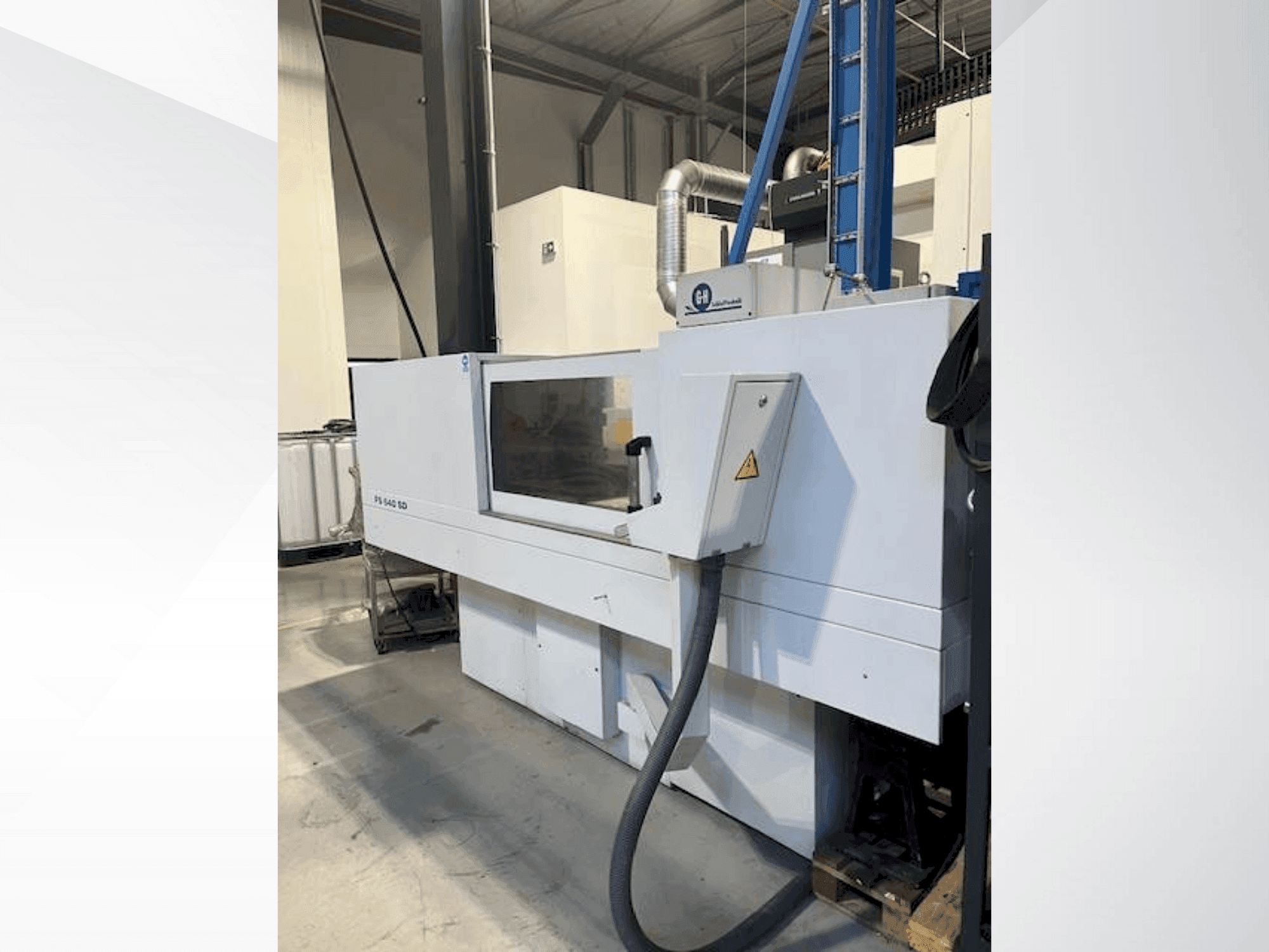Makine GEIBEL & HOTZ FS 640 SD - Önden görünüm