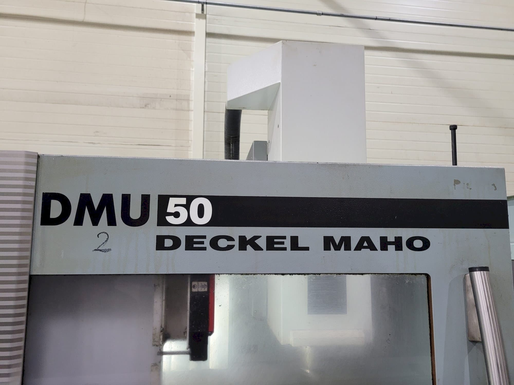 Makine DECKEL MAHO DMU 50 - Önden görünüm