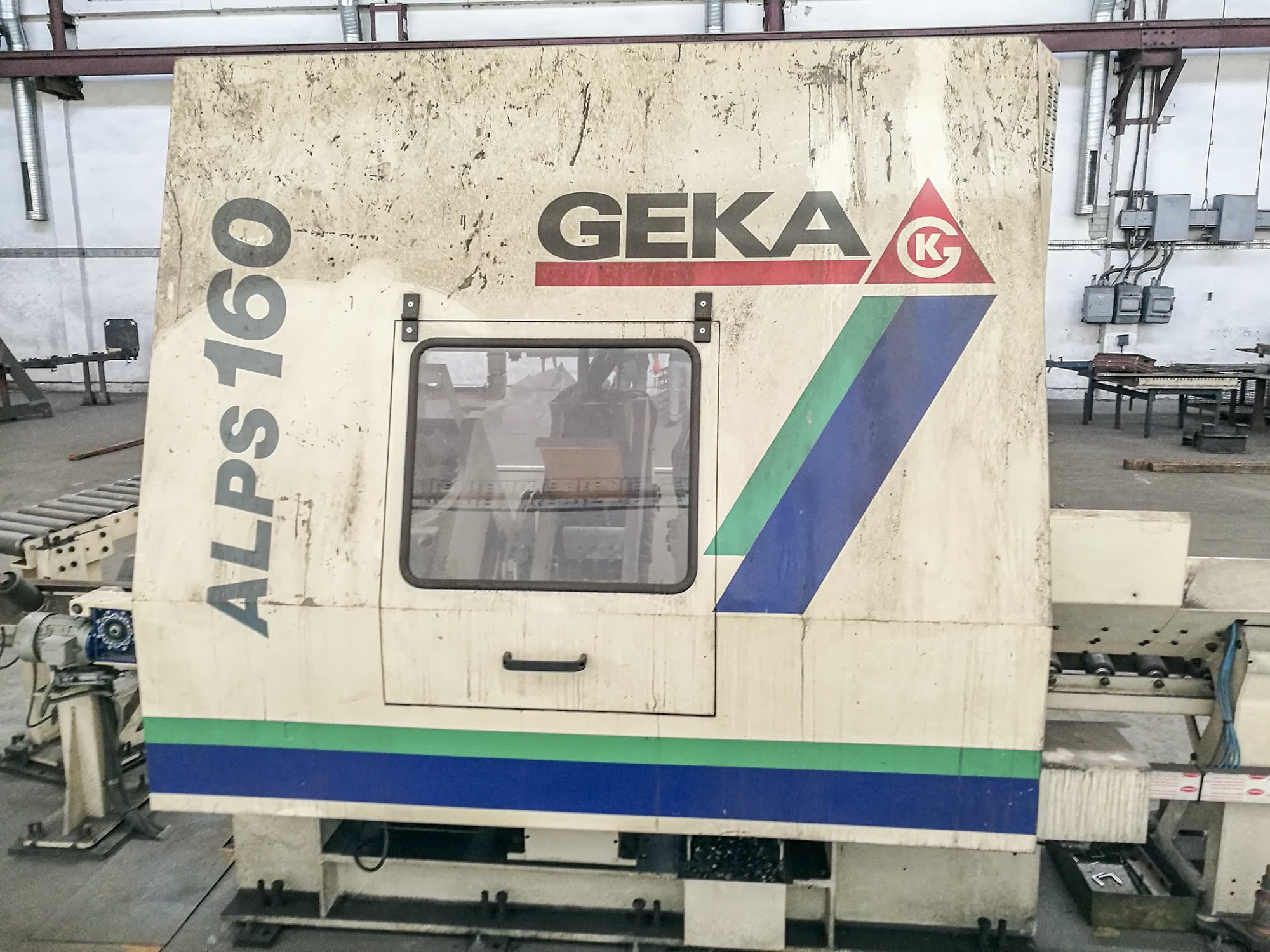 Makine GEKA - Önden görünüm ALPS-150