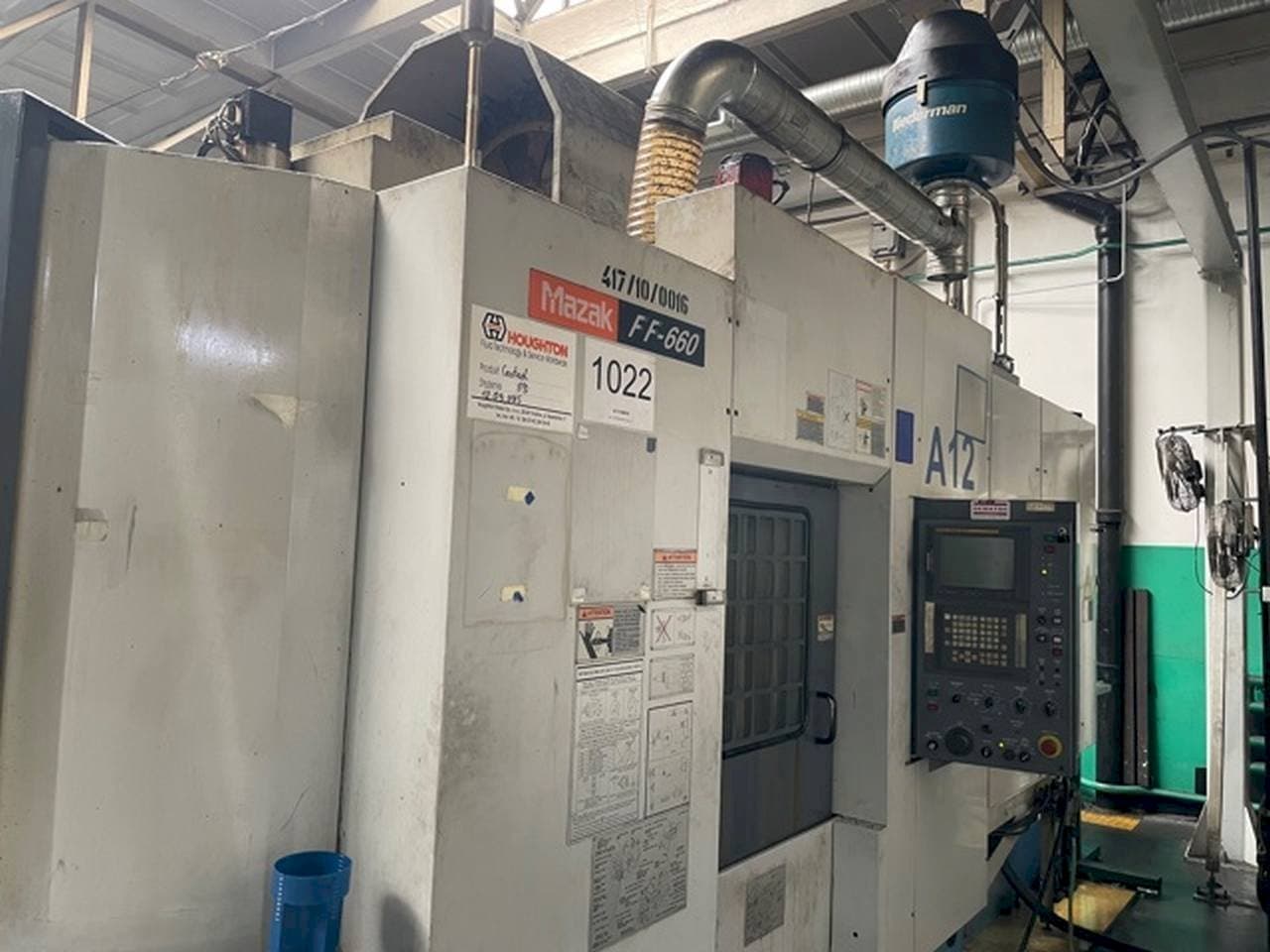 Makine Mazak FF-660 - Önden görünüm