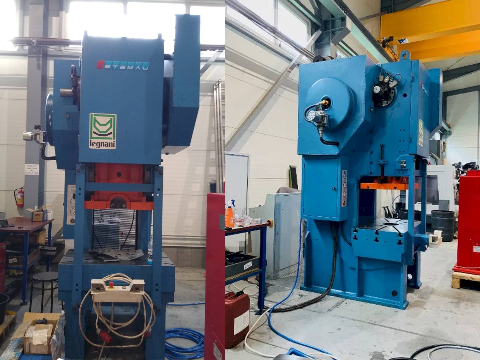 Makine LEGNANI FACS 160R - Önden görünüm