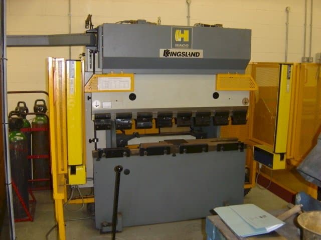 Makine HACO PPM 1640 - Önden görünüm