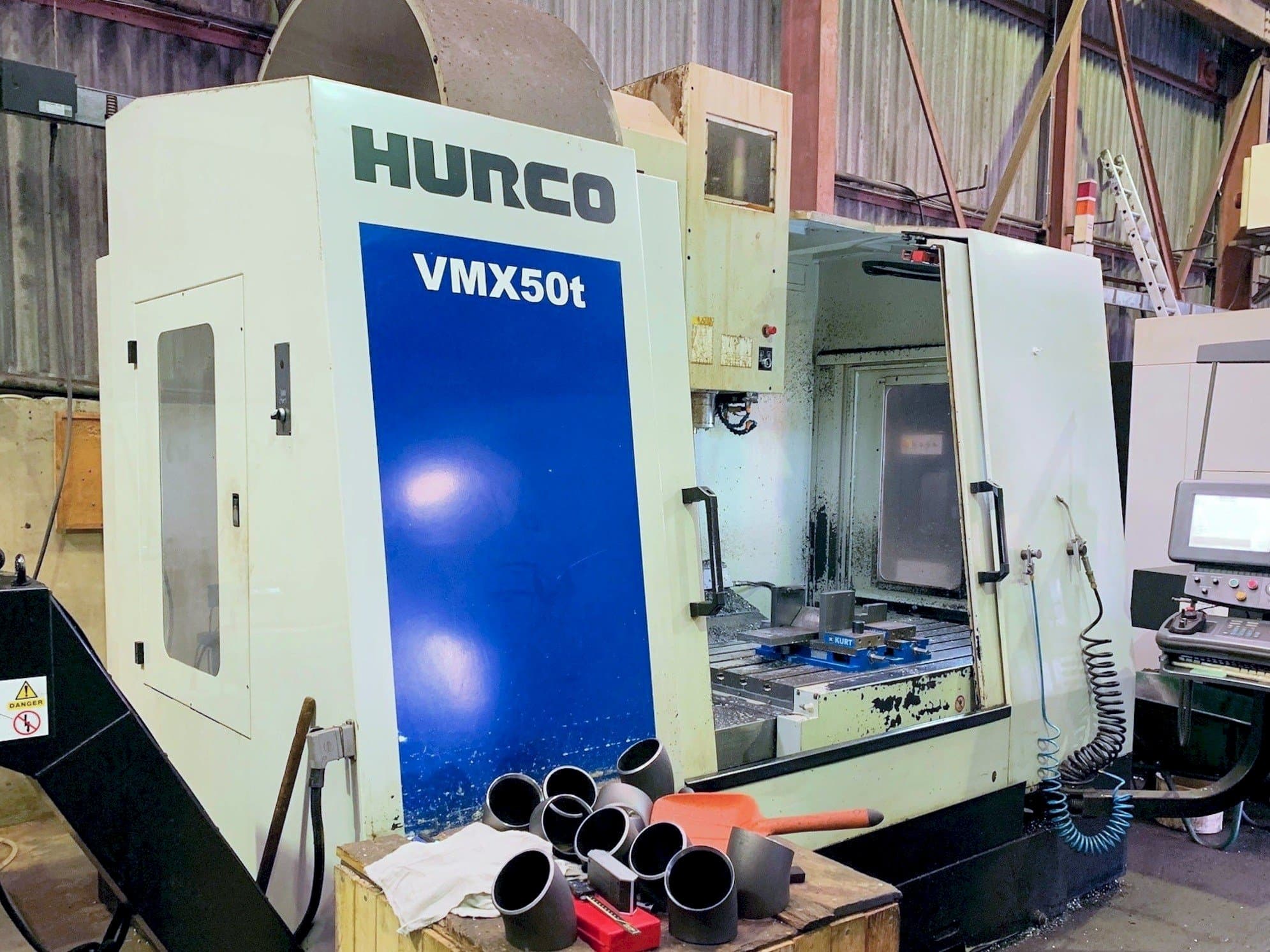 Makine Hurco VMX 50T - Önden görünüm