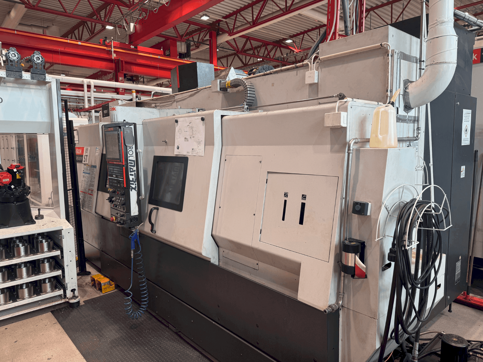 Makine  Mazak Integrex 400-IV ST - Önden görünüm