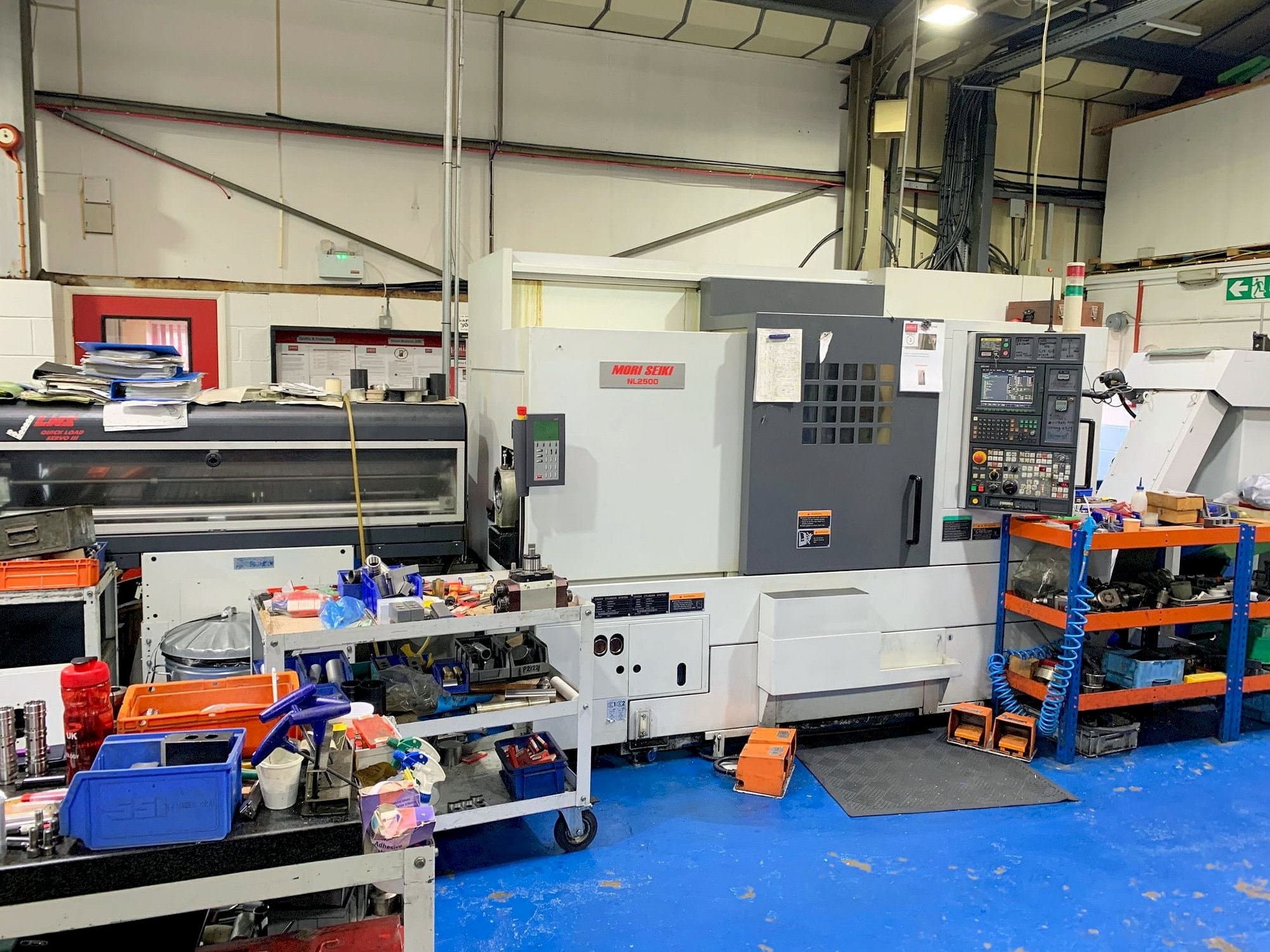 Makine MORI SEIKI NL2500SY / 700 - Önden görünüm