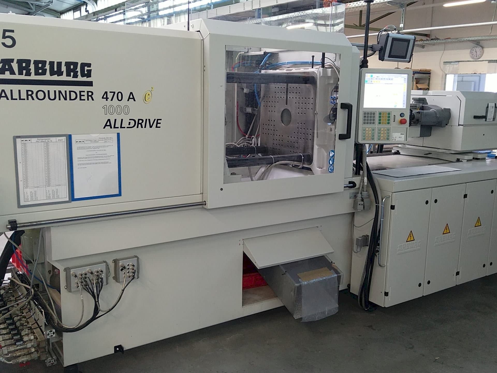 Makine Arburg Allrounder 470 A 1000-400 - Önden görünüm