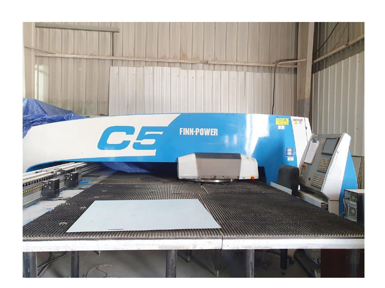 Makine Finn-Power C5 - Önden görünüm