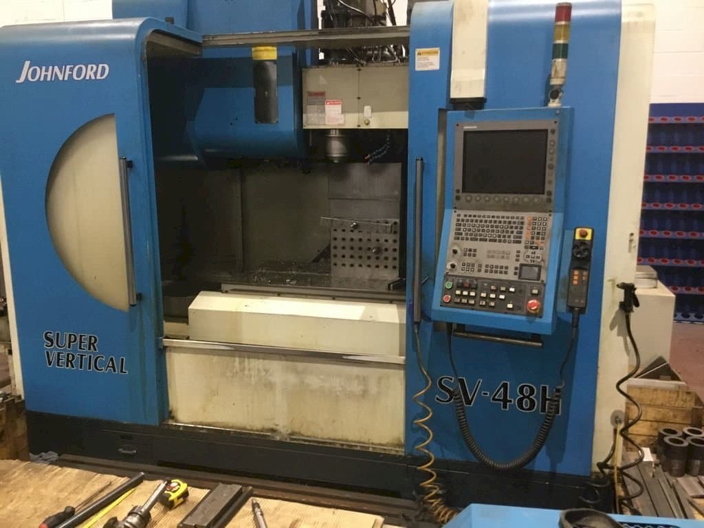 Makine  Johnford SV-48H - Önden görünüm