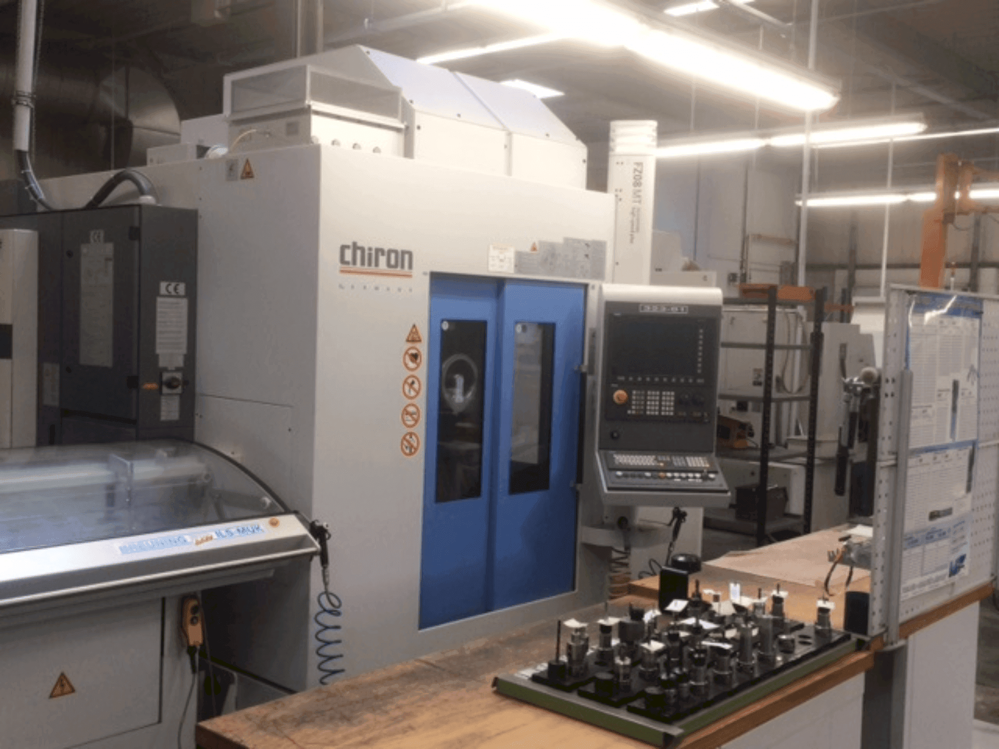 Makine CHIRON FZ08 MT (2011) - Önden görünüm