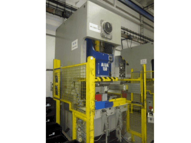 Makine AIDA NC 1-150 (2) - Önden görünüm